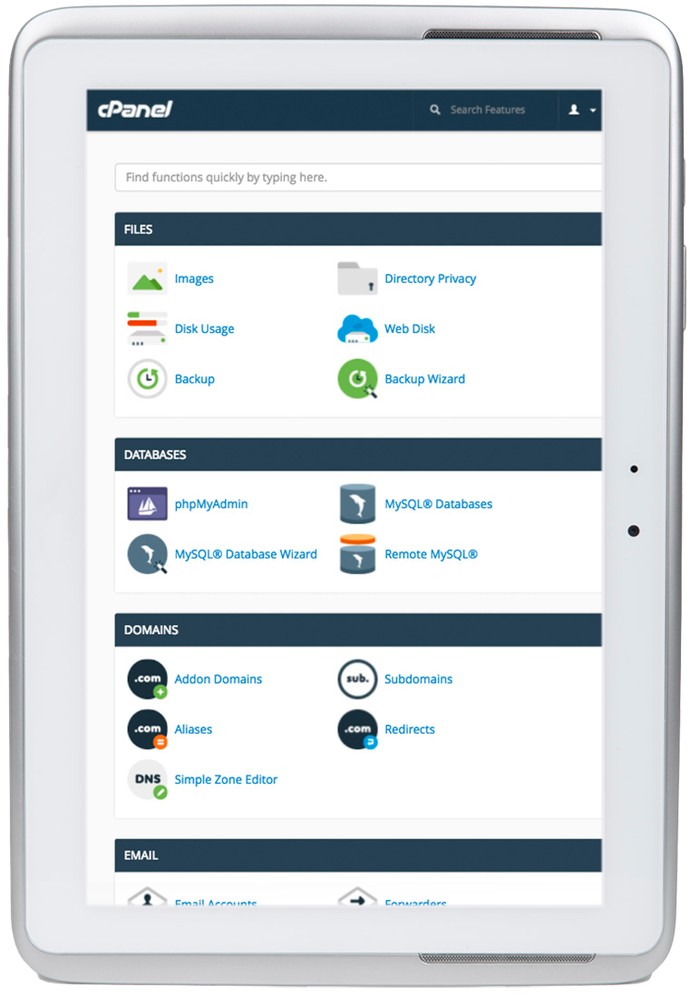 web hosting cpanel